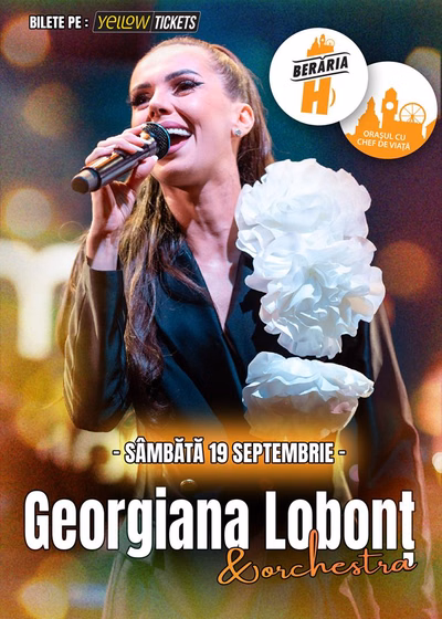 Concert Georgiana Lobonț & Orchestra live la Berăria H din București