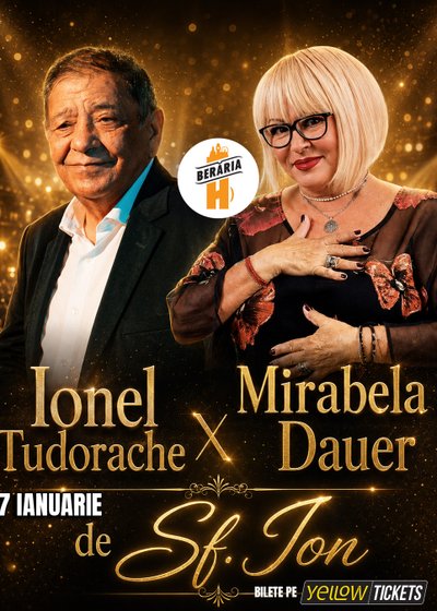 Concert Ionel Tudorache & Mirabela Dauer de Sf. Ion la Berăria H din București