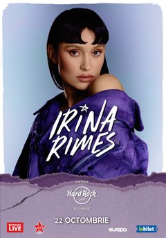 Concert Irina Rimes la Hard Rock Cafe din București
