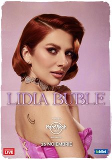 Concert Lidia Buble la Hard Rock Cafe din București