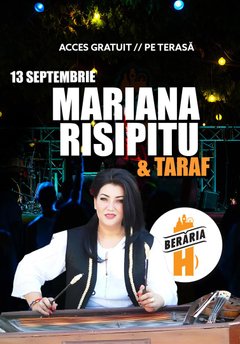 Concert Mariana Risipitu – „Sunt fată de lăutar” la Berăria H din București