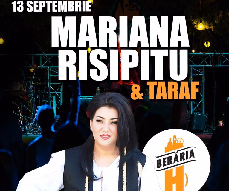 Concert Mariana Risipitu – „Sunt fată de lăutar” la Berăria H din București