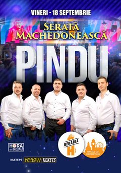 Concert PINDU – Serată Machedonească la Berăria H din București