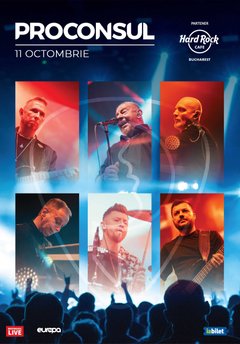 Concert Proconsul la Hard Rock Cafe din București