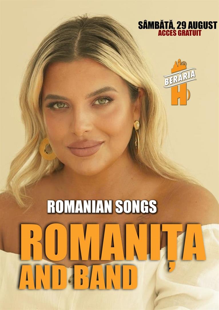 Concert Romanița – Romanian Songs #live la Berăria H din București