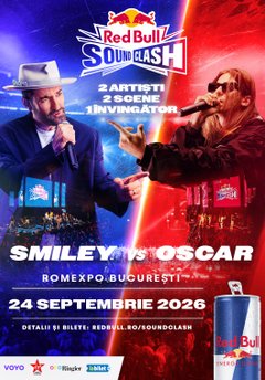 Concert Smiley vs Oscar – Red Bull SoundClash la Romexpo din București