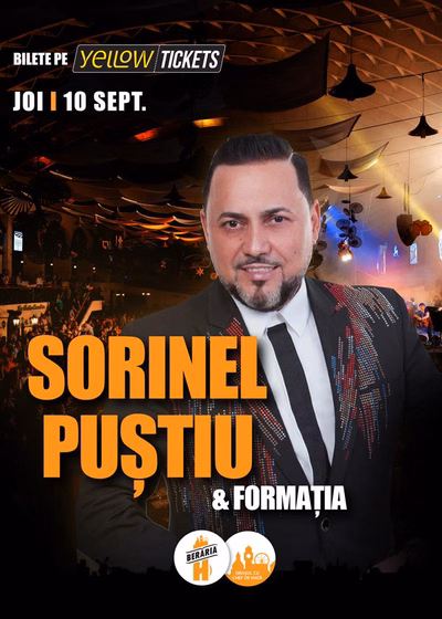 Concert Sorinel Puștiu la Berăria H din București