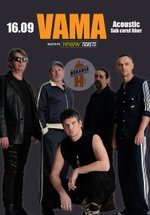 Concert VAMA – Acoustic sub cerul liber la Berăria H din București