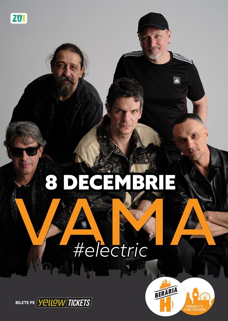Concert VAMA #Electric LIVE la Berăria H din București