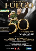 Fuego „50” – Concert aniversar Paul Surugiu la Sala Palatului din București