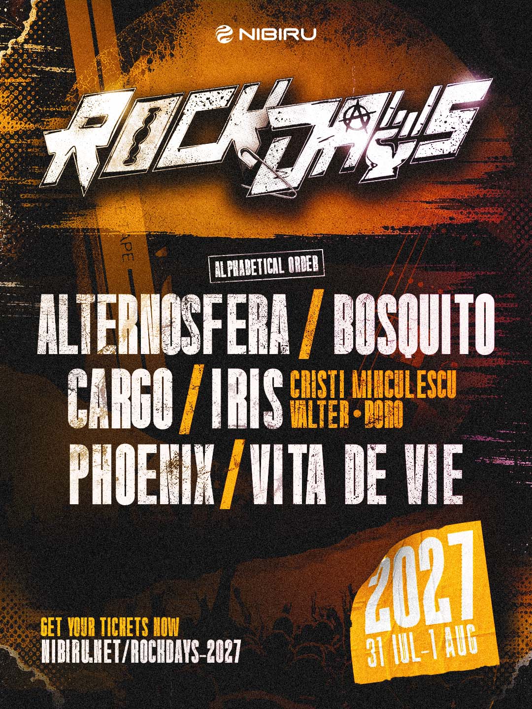ROCK DAYS 2027
