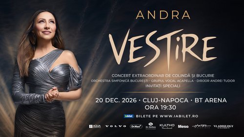 Concert Andra – VESTIRE la BTarena din Cluj-Napoca — landscape