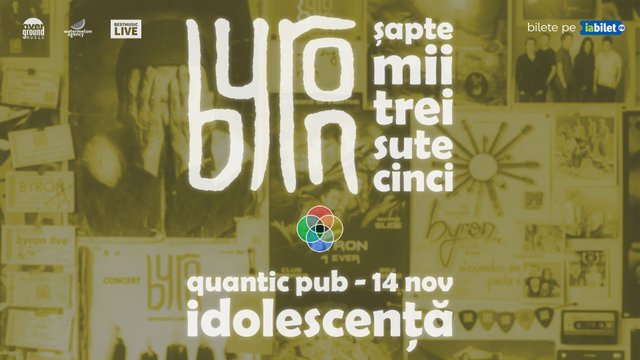 Concert aniversar byron 20 de ani – Idolescență | Quantic — landscape