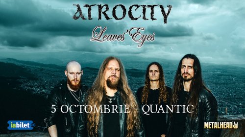 Concert Atrocity și Leave’s Eyes la Quantic din București — landscape