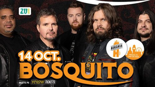 Concert BOSQUITO la Berăria H din București