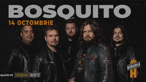 Concert BOSQUITO la Berăria H din București — landscape