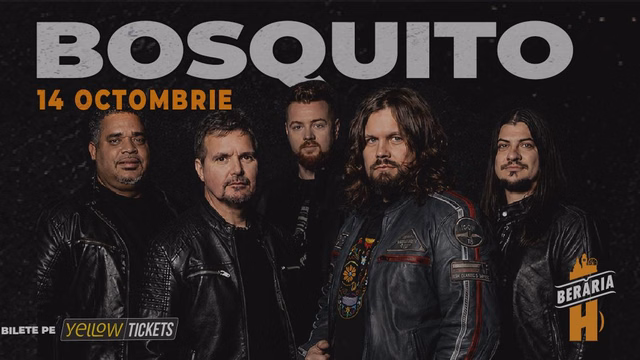 Concert BOSQUITO la Berăria H din București — landscape