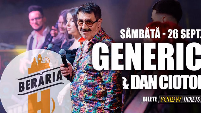 Concert Dan Ciotoi & Formația Generic la Berăria H din București — landscape