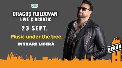 Concert Dragoș Moldovan la Berăria H din București — landscape