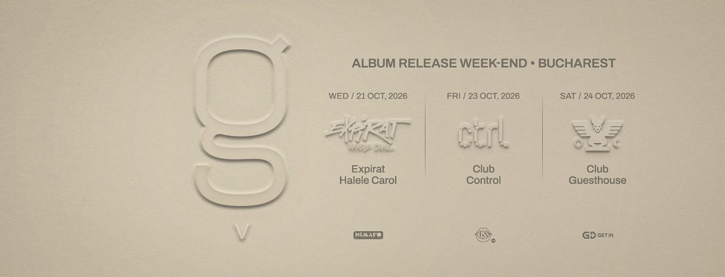 Concert Golan – V Album Release la Expirat din București — landscape