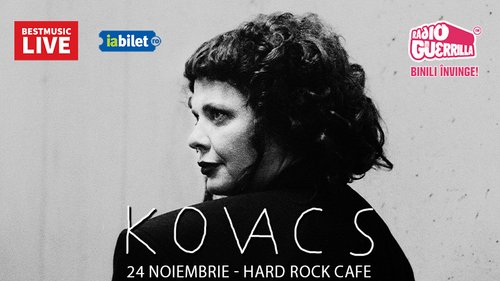Concert Kovacs la Hard Rock Cafe din București — landscape