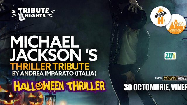 Concert Michael Jackson’s Thriller Tribute – Halloween Special la Berăria H din București — landscape
