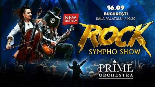 Concert PRIME Orchestra – Rock Sympho Show IV la Sala Palatului din București — landscape