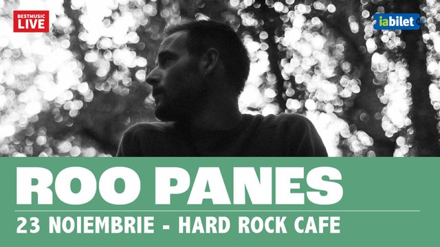 Concert Roo Panes la Hard Rock Cafe din București — landscape