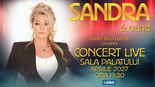 Concert Sandra la Sala Palatului din București — landscape