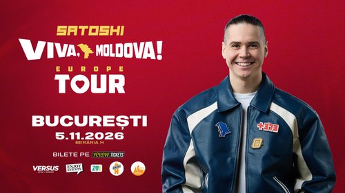 Concert Satoshi – Viva Moldova! la Berăria H din București — landscape