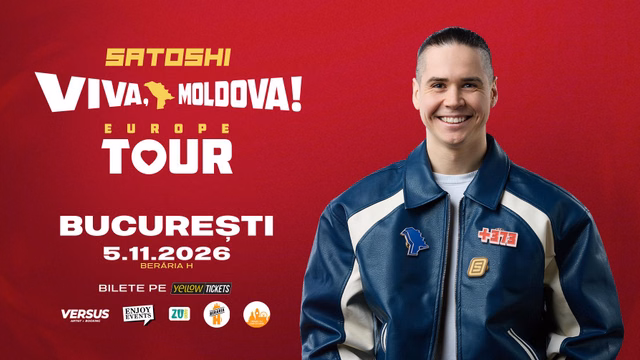 Concert Satoshi – Viva Moldova! la Berăria H din București — landscape