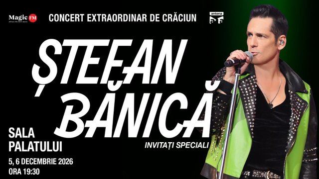 Concert Ștefan Bănică – Concert Extraordinar de Crăciun la Sala Palatului din București — landscape