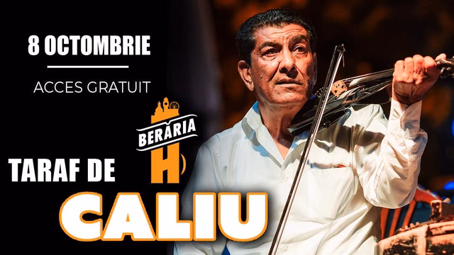 Concert Taraf de Caliu la Berăria H din București — landscape