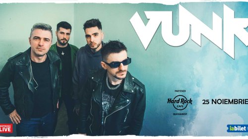 Concert VUNK la Hard Rock Cafe din București — landscape