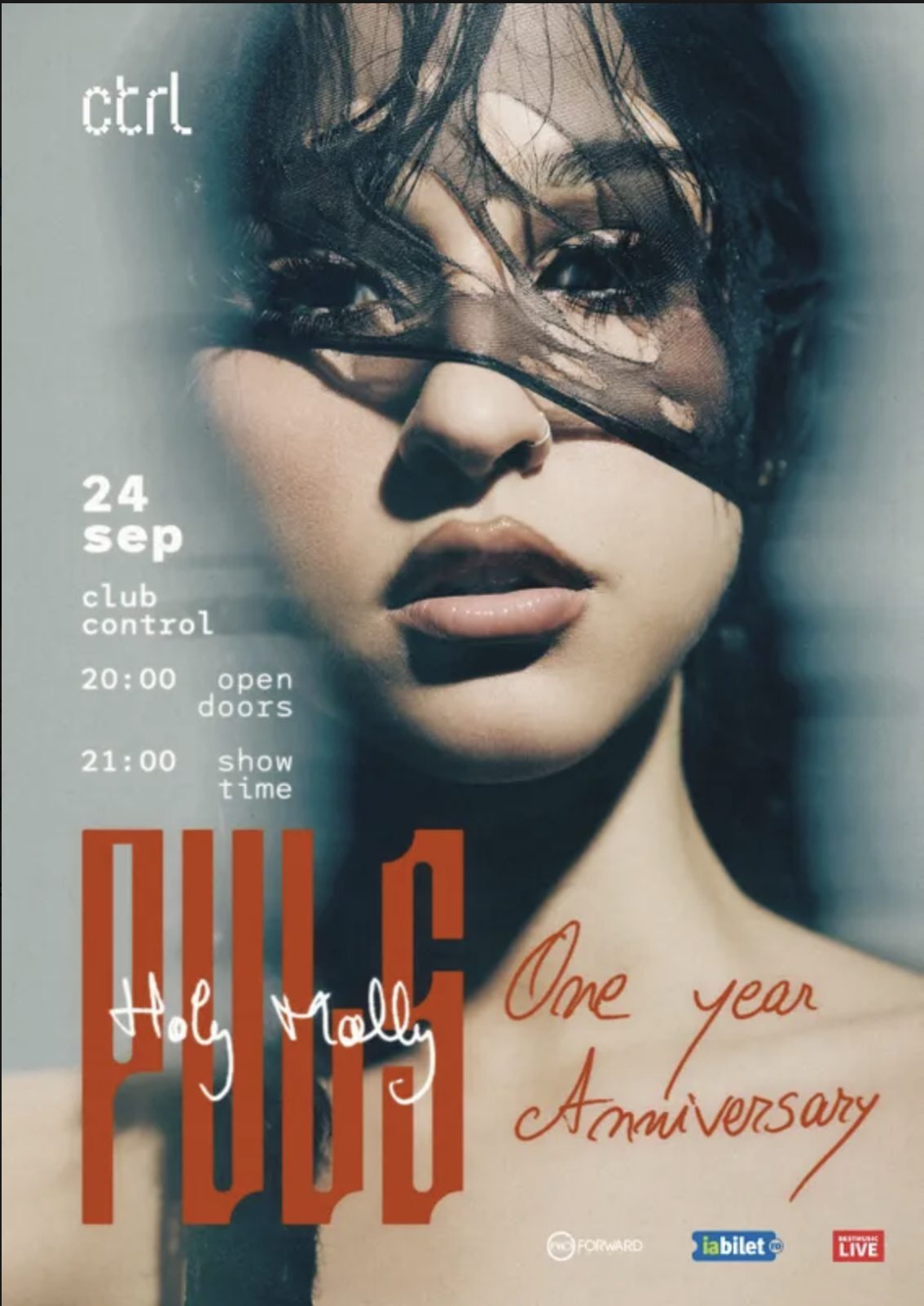 Concert Holy Molly – Aniversare PULS la Club Control din București