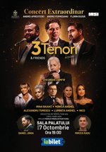 Concert 3 Tenori ieșeni & Friends la Sala Palatului din București