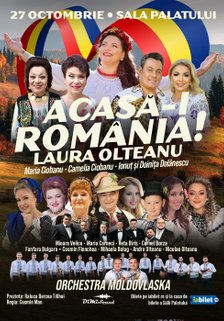Concert Acasă-i România – Spectacol la Sala Palatului din București