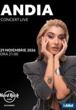 Concert Andia – Între Lumi la Hard Rock Cafe din București