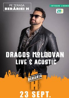 Concert Dragoș Moldovan la Berăria H din București