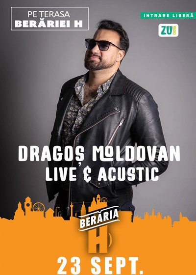 Concert Dragoș Moldovan la Berăria H din București