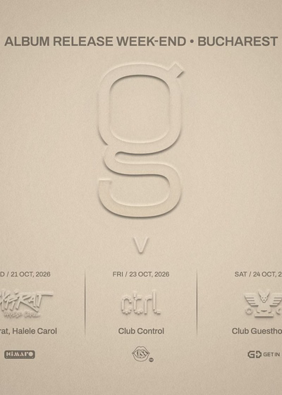 Concert GOLAN – lansare album „V” la București