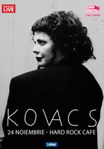 Concert Kovacs la Hard Rock Cafe din București