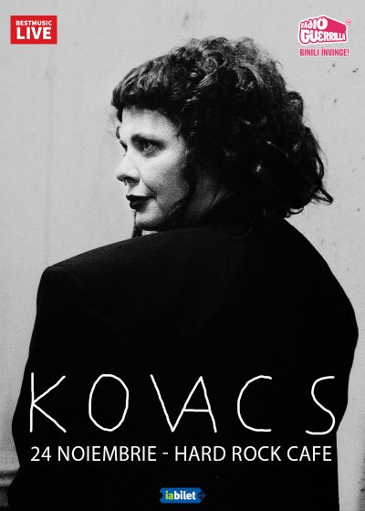 Concert Kovacs la Hard Rock Cafe din București