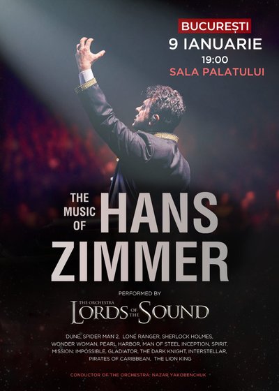 Concert Lords of the Sound – The Music of Hans Zimmer la Sala Palatului din București