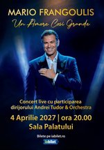 Concert Mario Frangoulis la Sala Palatului din București