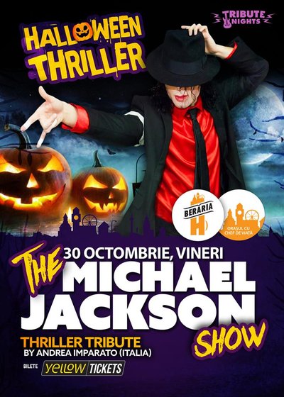 Concert Michael Jackson’s Thriller Tribute – Halloween Special la Berăria H din București