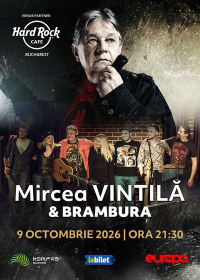Concert Mircea Vintilă & Brambura la Hard Rock Cafe din București