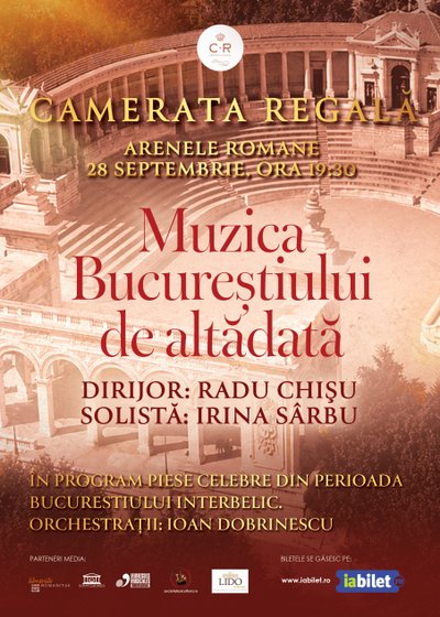 Concert Muzica Bucureștiului de altădată la Arenele Romane din București
