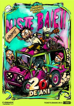 Concert Niște Băieți – 20 de ANI la Expirat Halele Carol din București