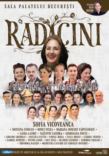 Concert Sofia Vicoveanca – Rădăcini la Sala Palatului din București